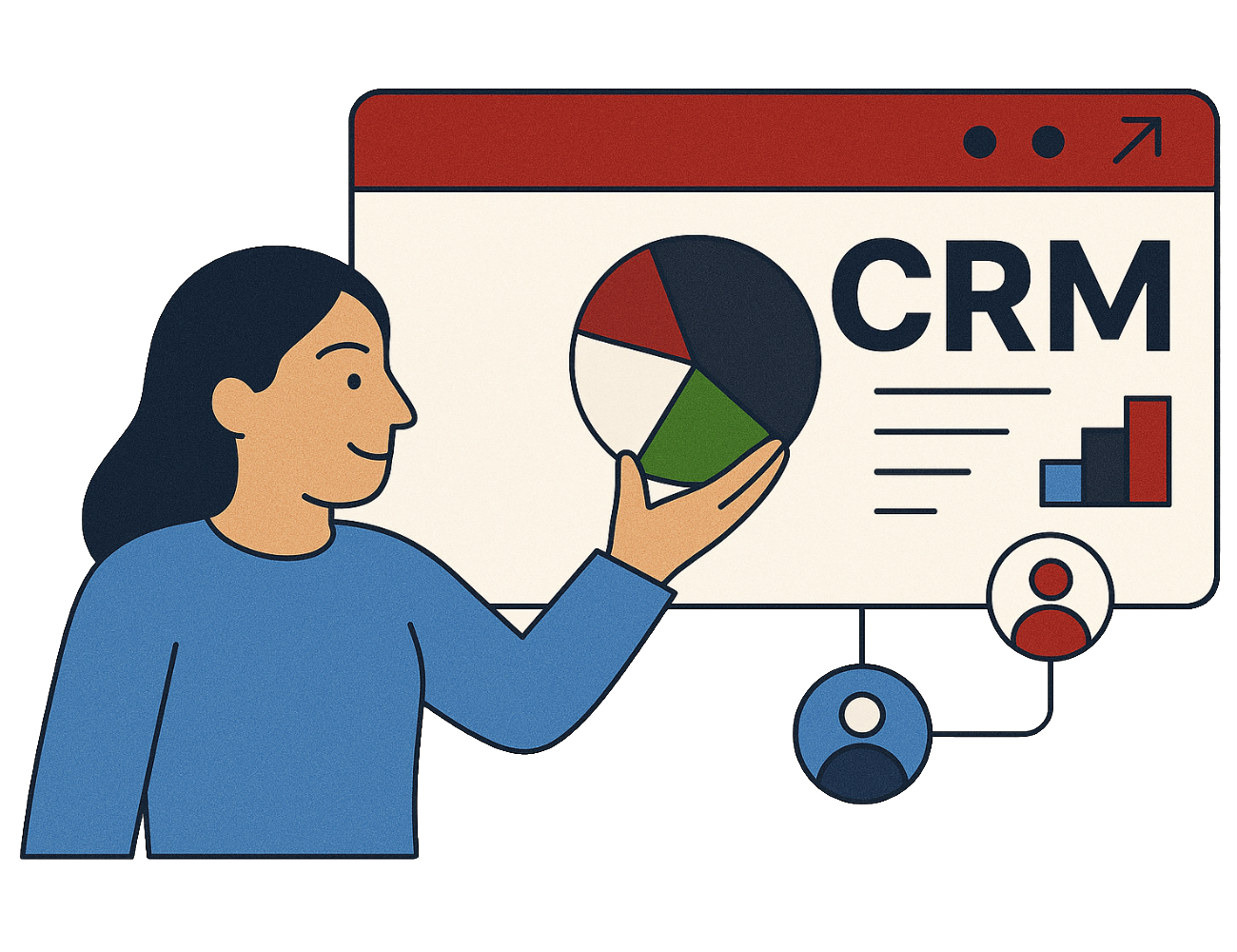 CRM Illustration